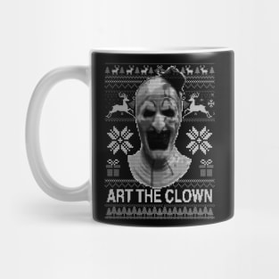 Art The Clown Ugly Christmas Mug